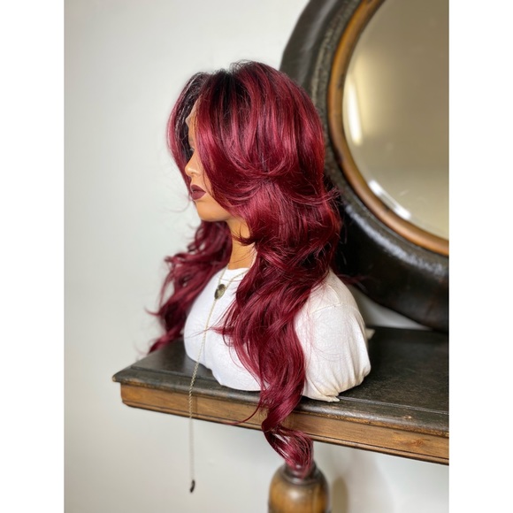 💋💋CLEARANCE MAY| LONG 13X4 GODESS BODY WAVES WITH PERFECT LAYERED LACE FRONT WIG - Picture 4 of 12
